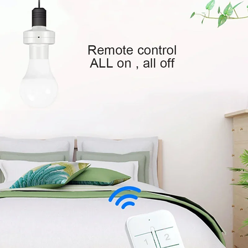 EWeLink WiFi E27 Smart Light Bulb Adapter 90-250V Lamp Holder Base Wireless Voice Control With Alexa Google Home