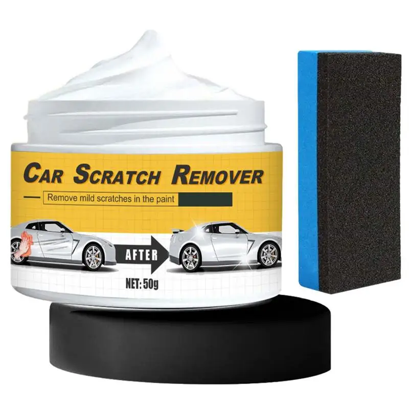 

Scratch Repair Wax For Car Polishing Compound & Scratch Remover Scratch Remover Paste Car Wax Removes Deep Scratches And Stains