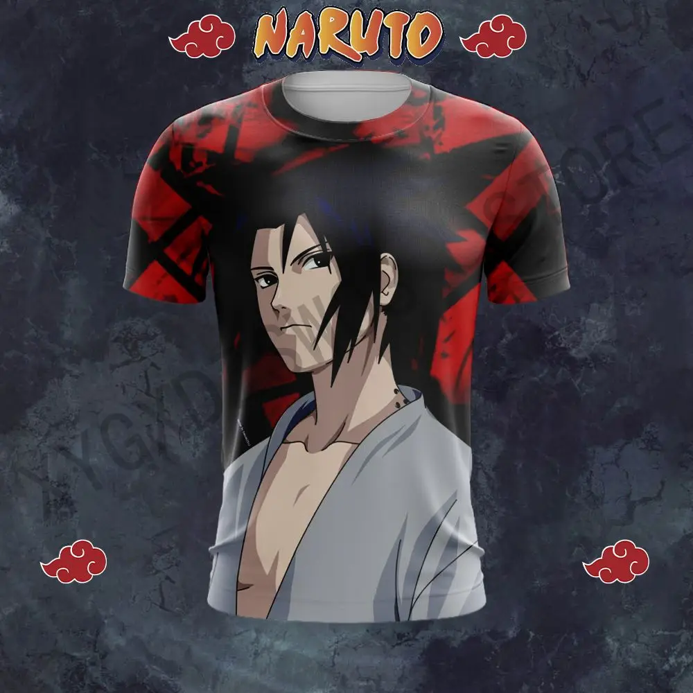 

Cosplay Street Naruto T-shirts Men T-shirt Men's Kids T-Shirts Teens Clothes Couple Outfit Anime T-shirt Fashion High Quality
