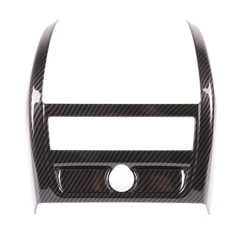 

Car Carbon Fiber ABS Air Vent Outlet Anti-Kick Cover Trim For-BMW 5 Series 2011-2017 Car Interior