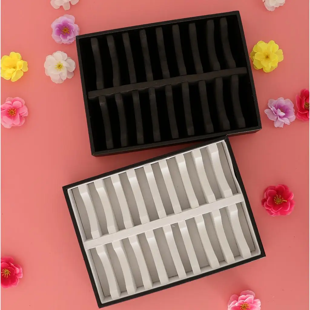 

Bangle Bracelet Trays with 20 Slot Inserts for Jewelry Display Holder