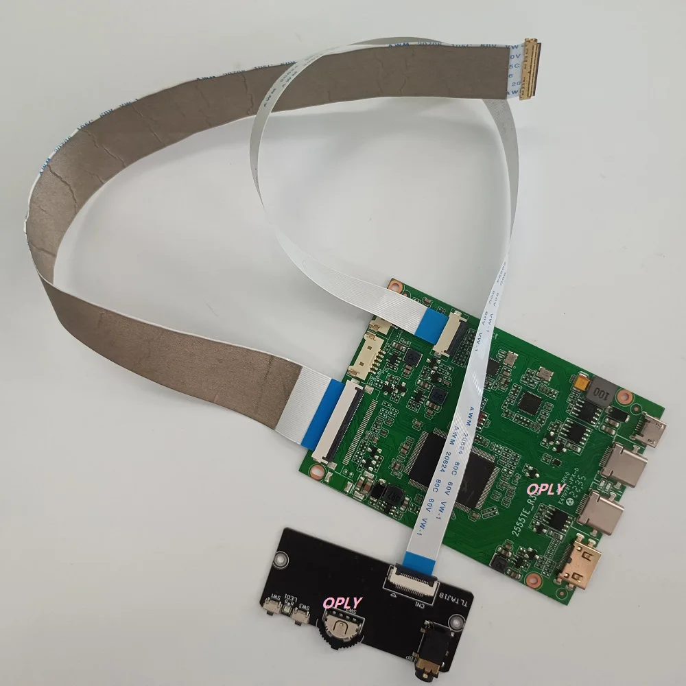

kit for N173HCE-G3A N173HHE-G32 N173HME-GA1 N173HHF-E21 1920X1080 EDP Controller board Type-C Micro USB Mini HDMI-compatible LED