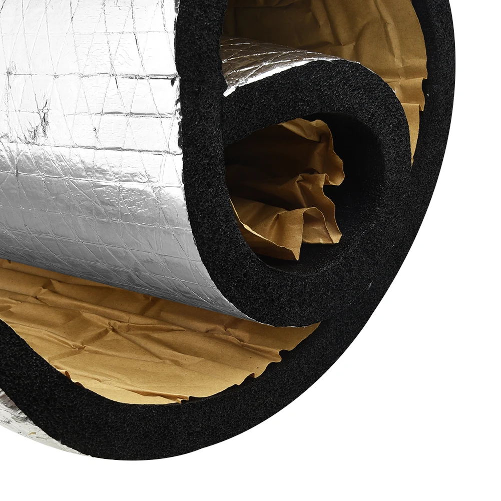 Практичная изоляция из серебристой пены звукоизоляция 100*50*2 см автомобильная