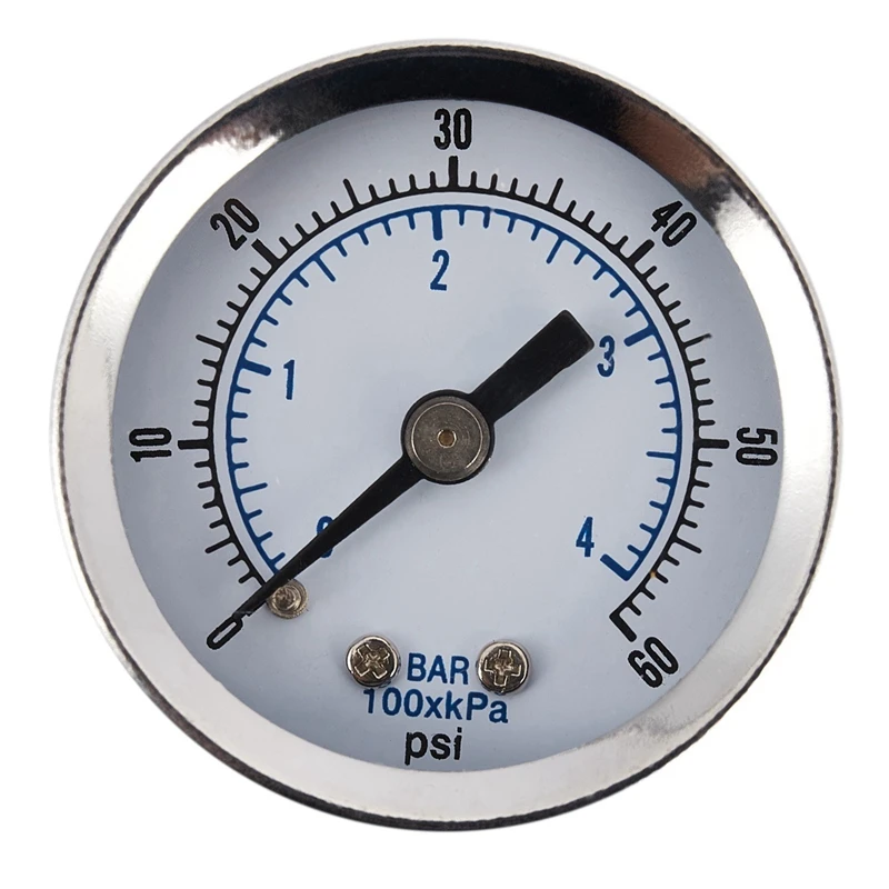 

Мини-манометр для измерения давления 0-60PSI, 40 мм, 1/8 дюйма