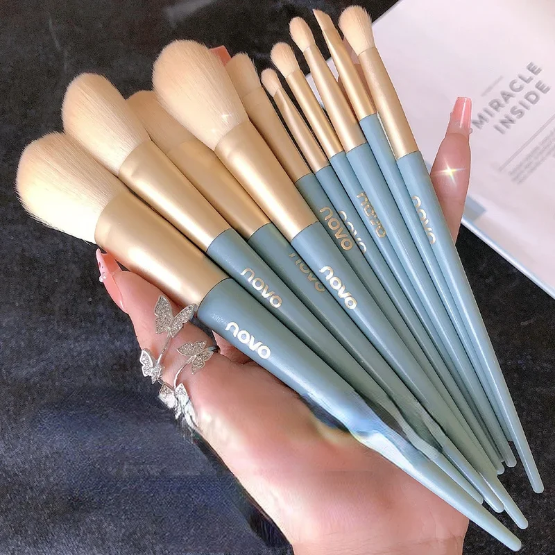 

Набор мягких кистей для макияжа, 10 шт.