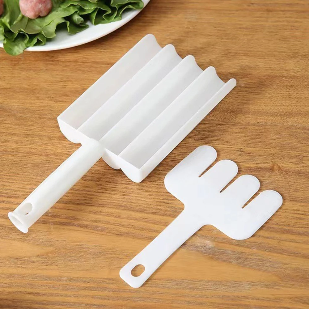 

Plastic Meatball Maker Set Creative Fried Meat Fish Beaf Making Balls Mold Spoon Meat Tools Cooking Accessories Kitchen Gadgets