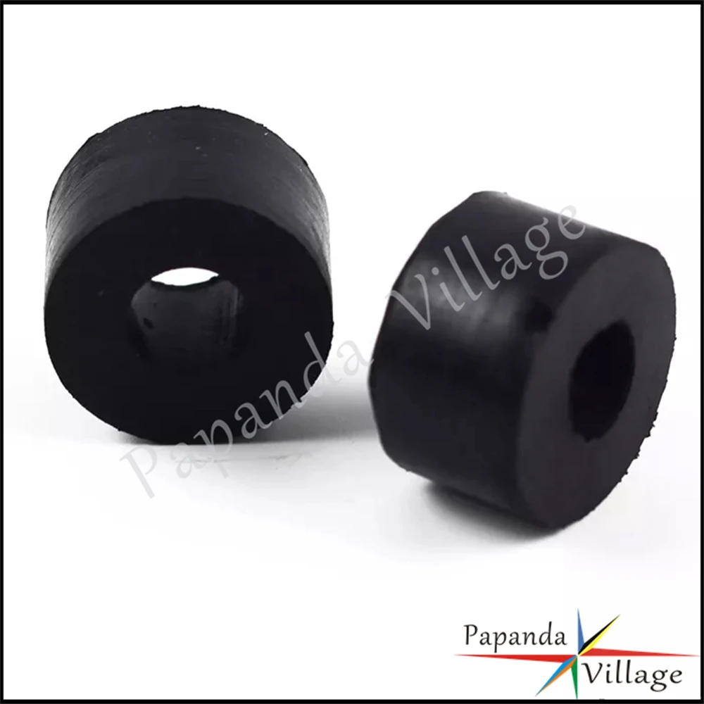 

2X Black Motorcycle Rubber Bearing Tank Spacer Support Sets for Simson S50 S51 S70 S53 S83 SR2 SR2E Star SR4-2 25x11x19mm