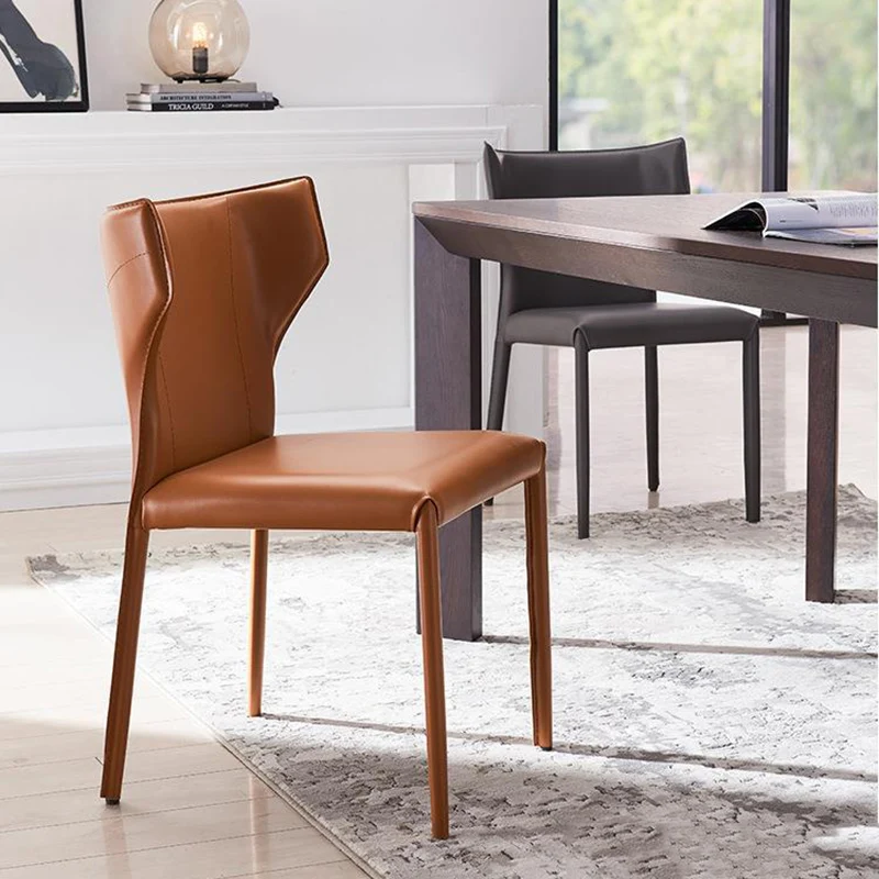 

Luxury Comfortable Dining Chairs Designer Chair Dining Room Replica Minimalist Throne Silla Plegable Nordic Furniture SQCYH