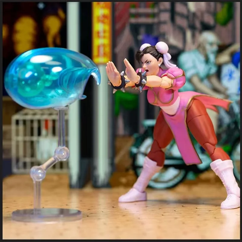 Фото Оригинальный уличный истребитель JADA TOYS Cammy Red Ken Guile Dee Jay Blanka Sagat Chun Li Grey Ryu M Bison Dhalsim в наличии Модель игрушки №3