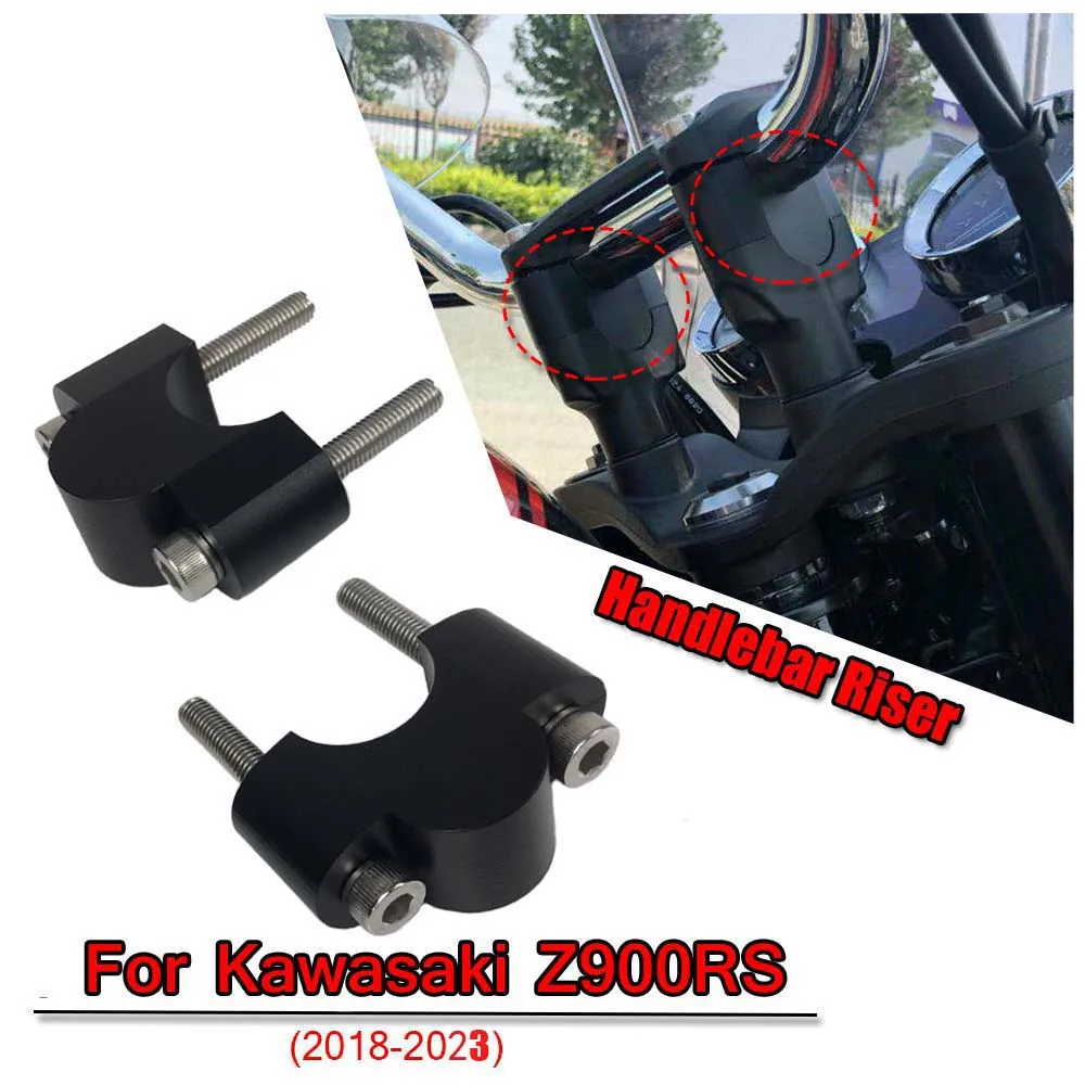 

Motorcycle For Z900RS Z900 RS 2018 2019 2020 2021 2022 2023 28MM 1 1/8" Handle Bar Clamp Extend Handlebar Riser Mount