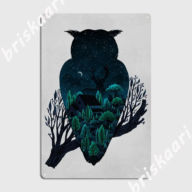 

Owlscape металлический знак настенный паб настенные таблички печать оловянный знак плакат