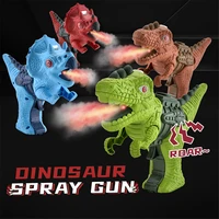 electric spray dinosaur simulation fire breathing gun tyrannosaurus three horned dragon animal children toys childrens gifts
