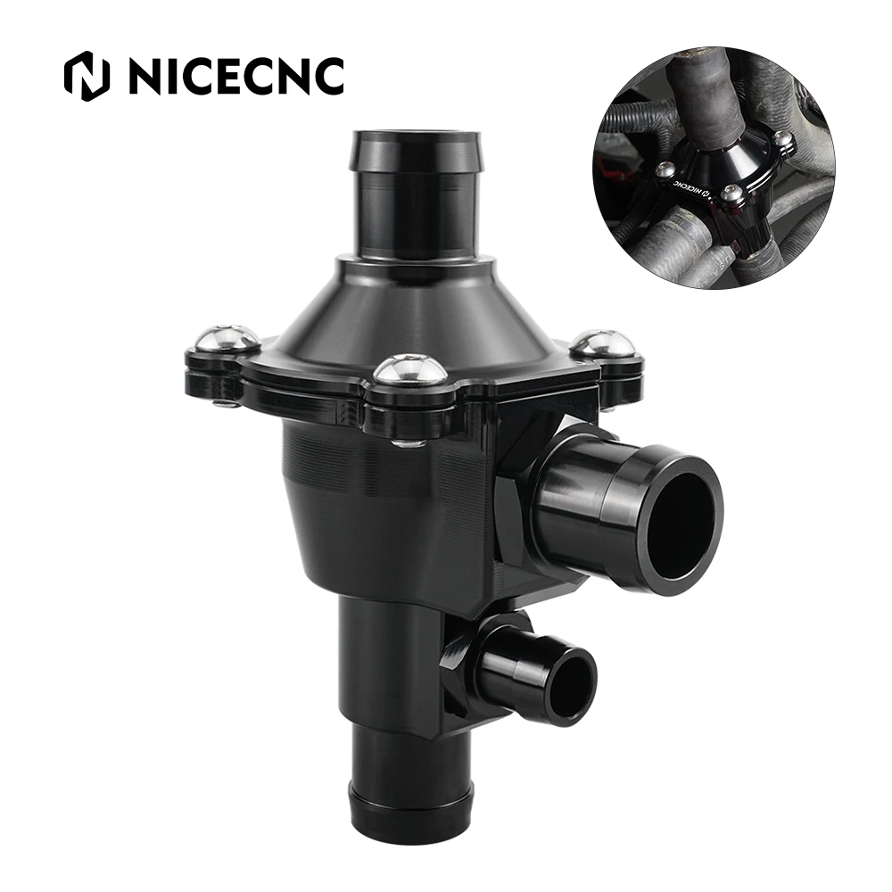 NiceCNC Turbo Thermostat Upgraded Kit Detachable for Can Am Maverick X3 MAX Sport Trail 800R 1000 EFI  Turbo 2017-2020 2019