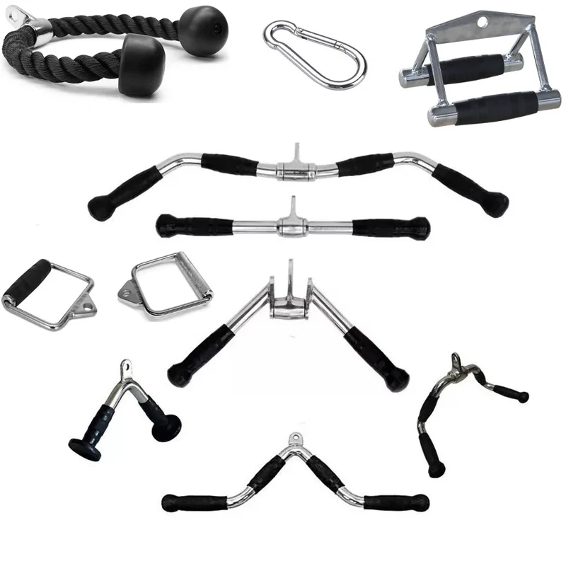 

Fitness Home Gym Equipment Attachment Crossfit Bodybuilding Muscle Strength Training Workout Accessories Tricep Excercise