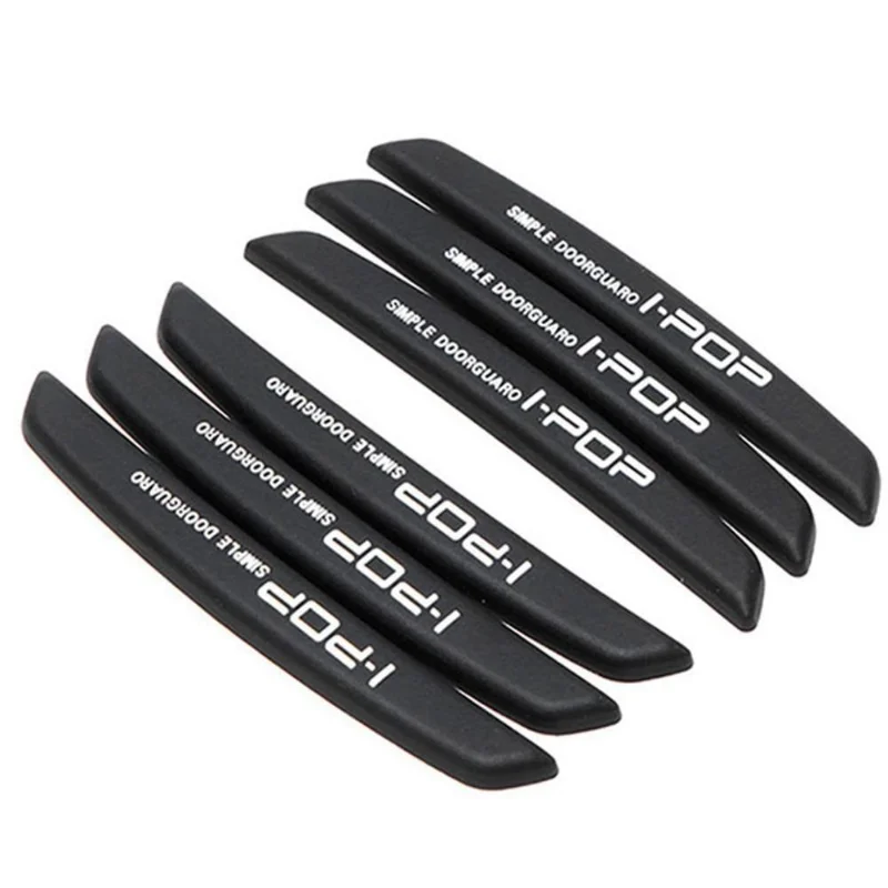 

6pcs Car Door Side Body Stickers Car Door Side Anti-scratch Stickers, Open The Car Door Cushion Pad, Car Door Decorations
