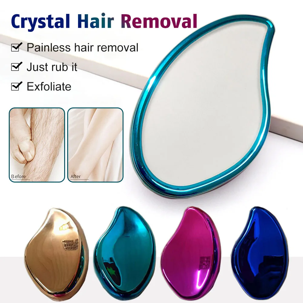 

Physical Hair Removal Painless Safe Epilator Easy Cleaning Reusable Body Beauty Depilation Tool Glass Hair Removal