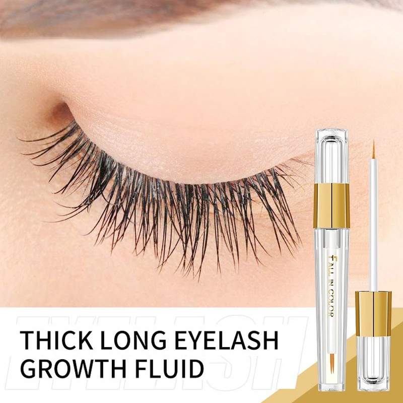 

3ML Lashes Fluid Slender and Curling Ultra-Fine Eyelashes Long Mascara Silk Fiber Waterproof Volume Extension Cosmetics Makeup