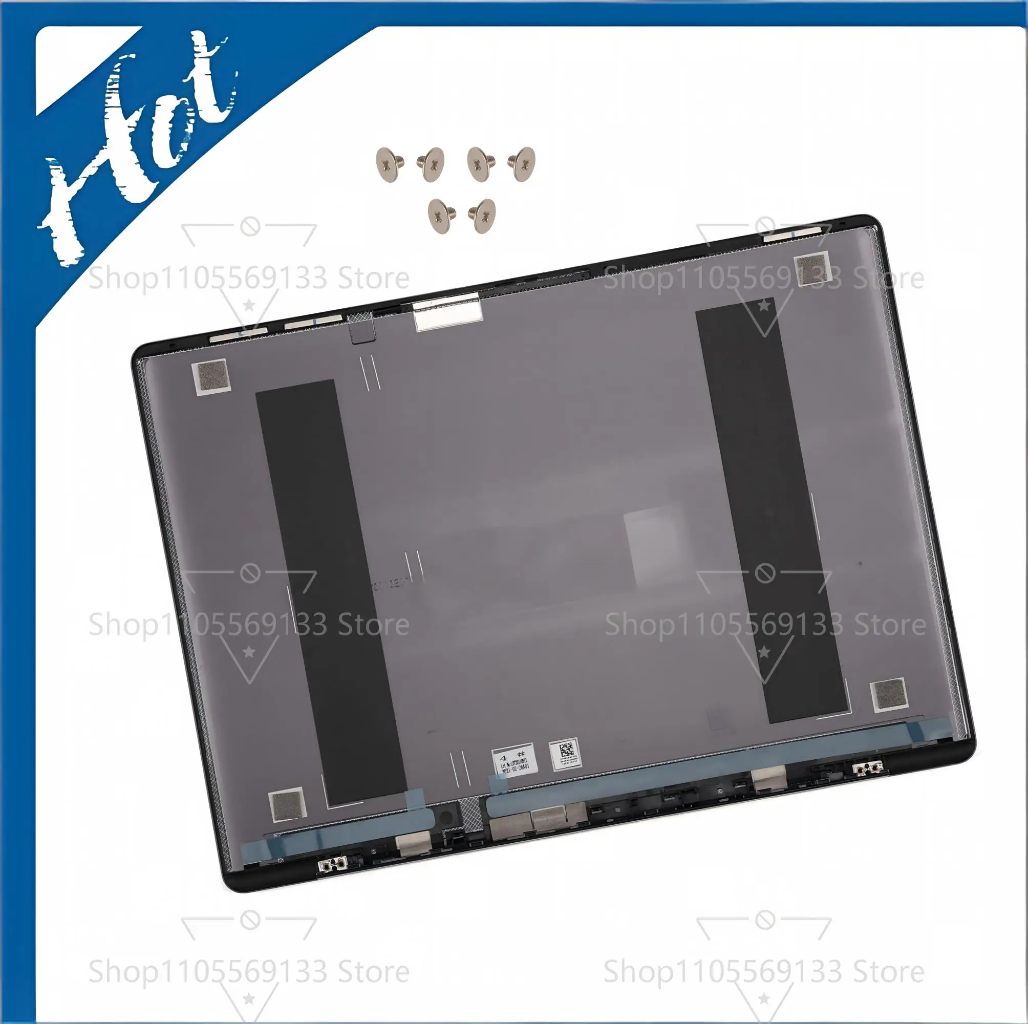 Фото Запасная задняя крышка/корпус для ноутбука Matebook 13 HNL-WFQ9 HNL-WFP9 WRTD-WFH9 WRTD-WDH9 2020, крышка для подставки под запястья, основная крышка корпуса ноутбука №5