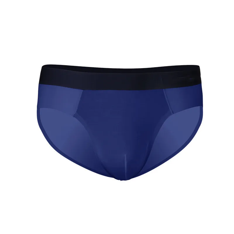 

Sexy Underwear Mens Briefs Bikini Slip Seamless Panties Man Transparent Ice Silk Pouch Underpants Cueca Ropa Interior Hombre
