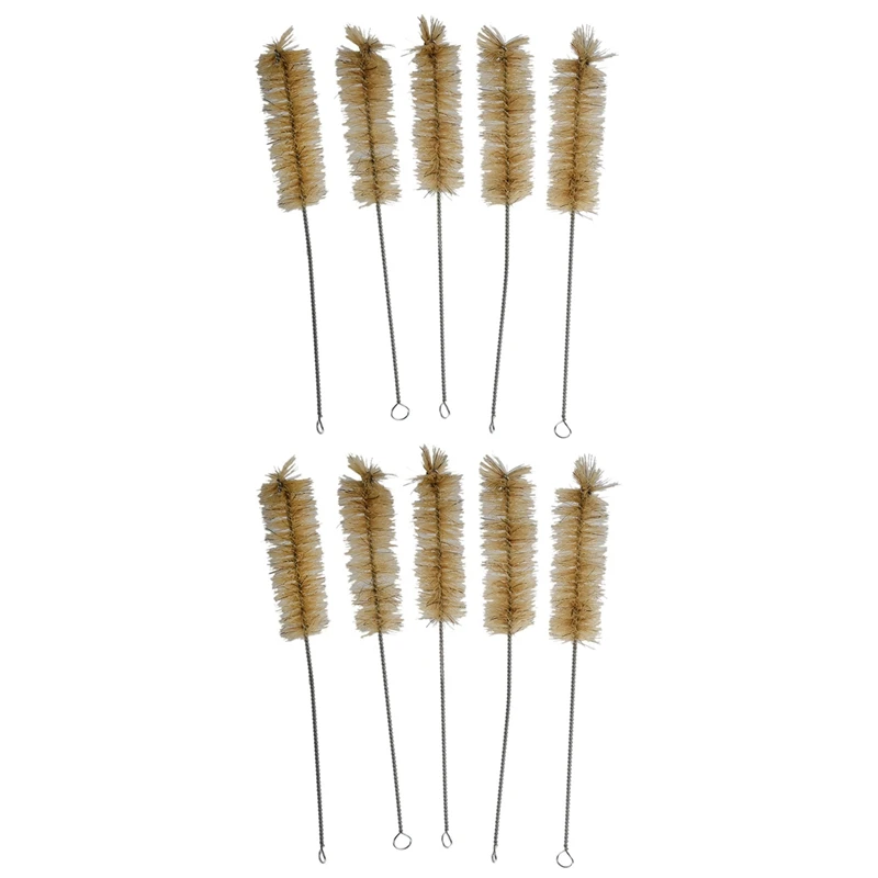 

2X 5Pcs 19Cm Long Chemistry Test Tube Bottle Measurements Cleaning Tool Brush
