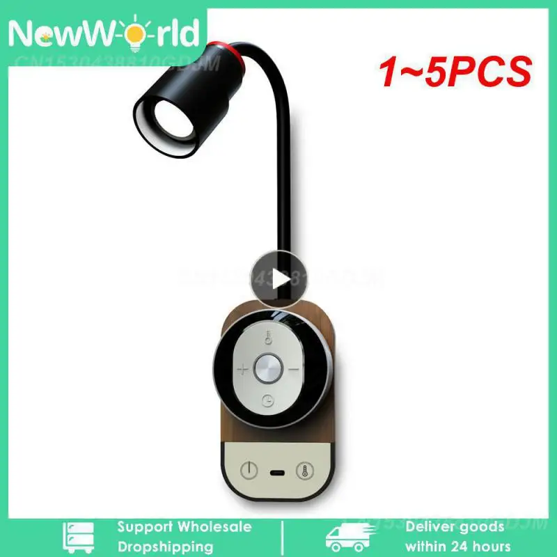 

1 ~ 5 шт. прикроватная настольная лампа, защита глаз, магнитная всасывающая Ночная лампа, многофункциональная настенная лампа для студенческого общежития