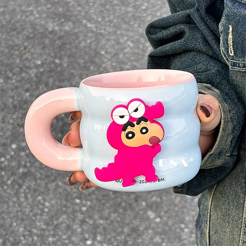 Kawaii новый карандаш Шин-тян магнитная керамическая чашка кружки девушка милый