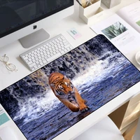 rgb mouse pad mighty tiger game player desk mat notebook keyboard mini pc with usb interface gaming carpet mousepad led light