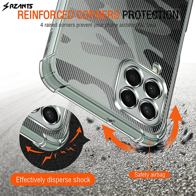 

Case For Samsung Galaxy M53 5G Rzants Back Cover Full Protection Military Camouflage Slim Thin Shell