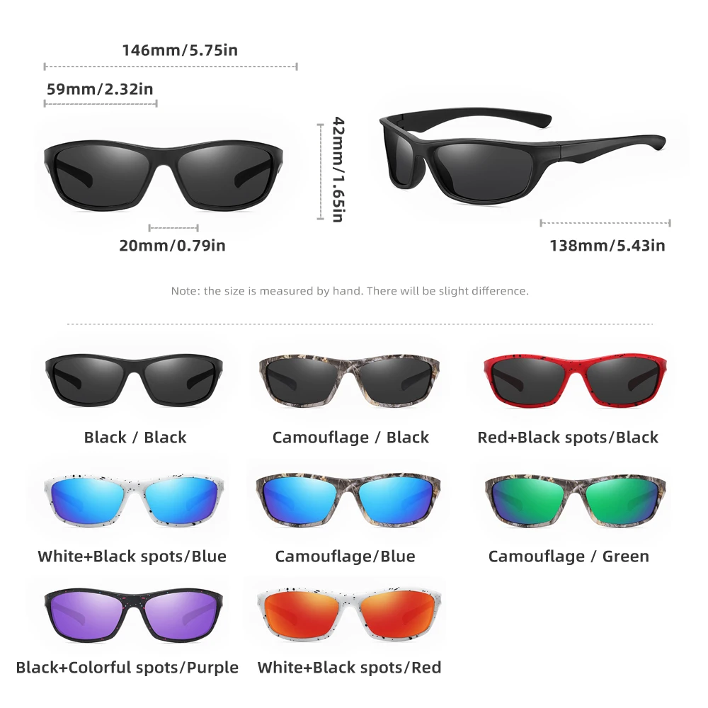 Поляризованные солнцезащитные очки Speedhyun для мужчин и женщин модные