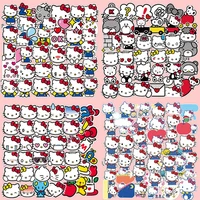 40pcs cute hello kitty graffiti stickers suitable for luggage mobile phone water cup guitar skateboard personalized diy stickers
