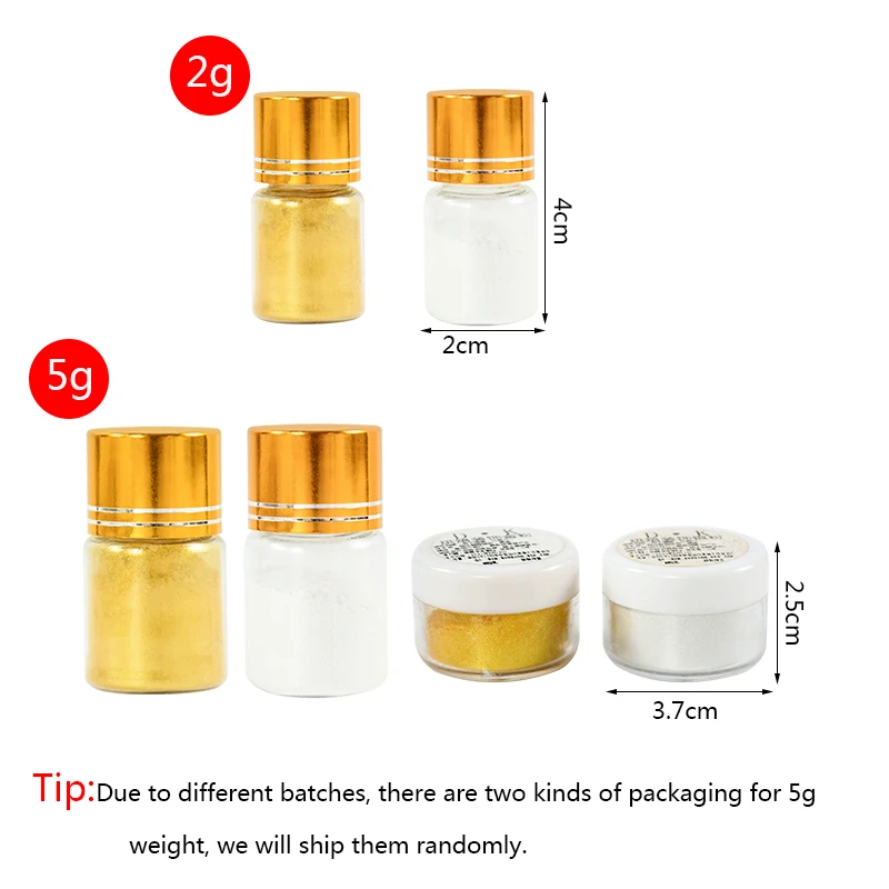 2. Блестящий Порошок для украшения тортов золотого и серебряного цвета |