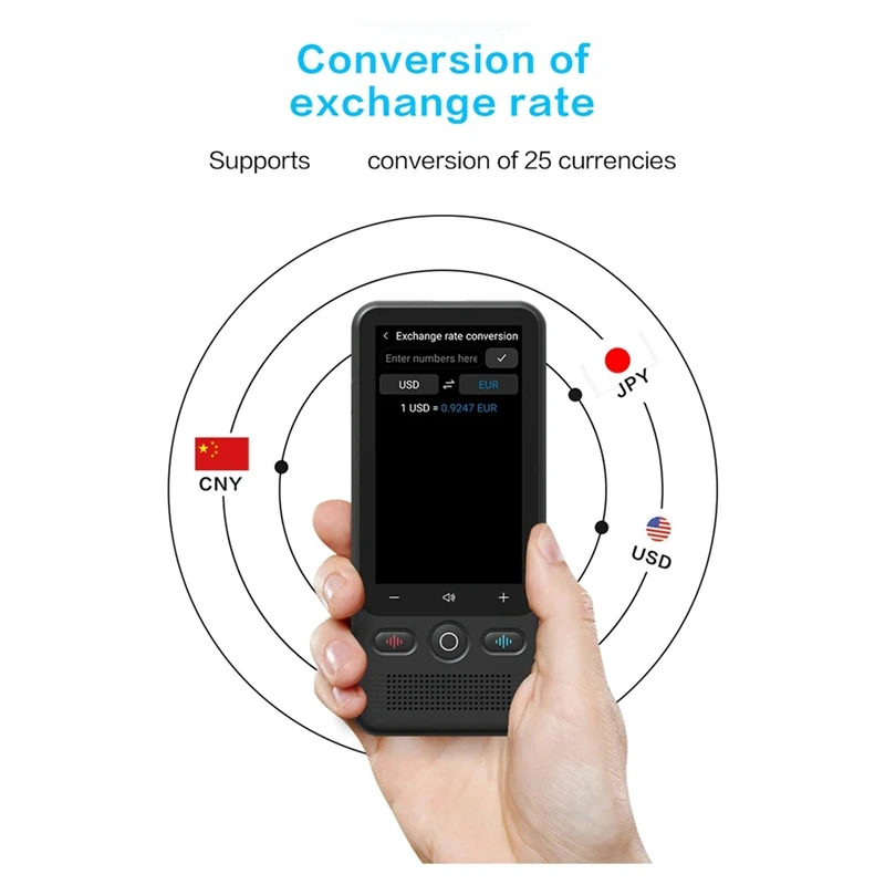 New T18 Offline Voice Translator Intelligent 138 Language Wifi Real-Time Without Internet Translation Stick