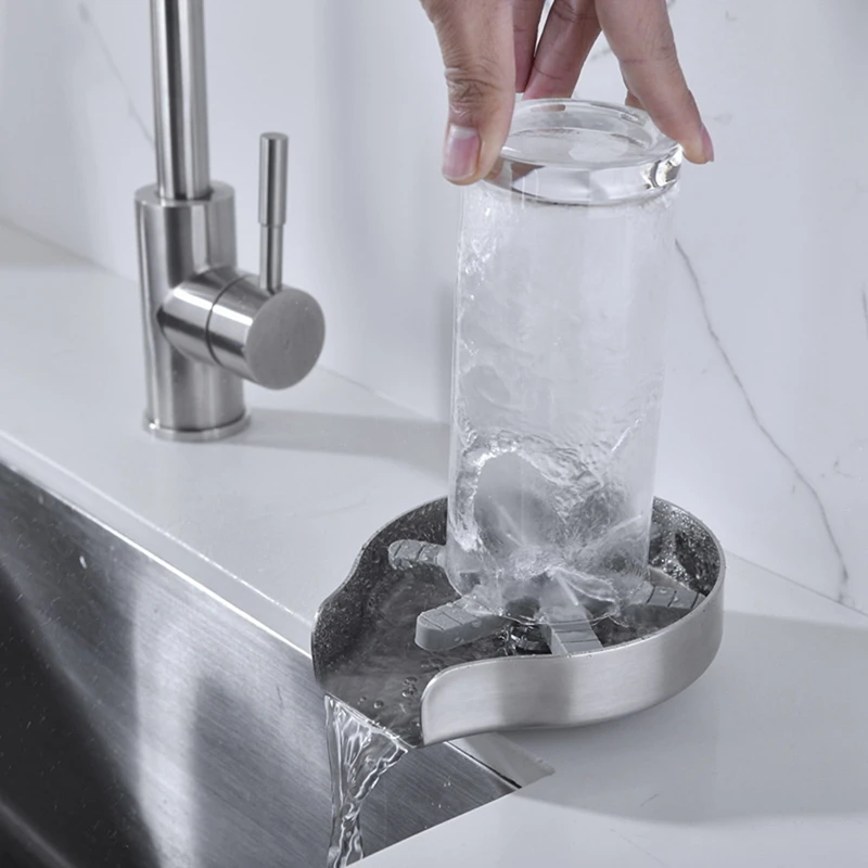 

Кухонная раковина из нержавеющей стали стеклянный ополаскиватель, стеклянный ополаскиватель для кухонной раковины, аксессуары для кухонн...