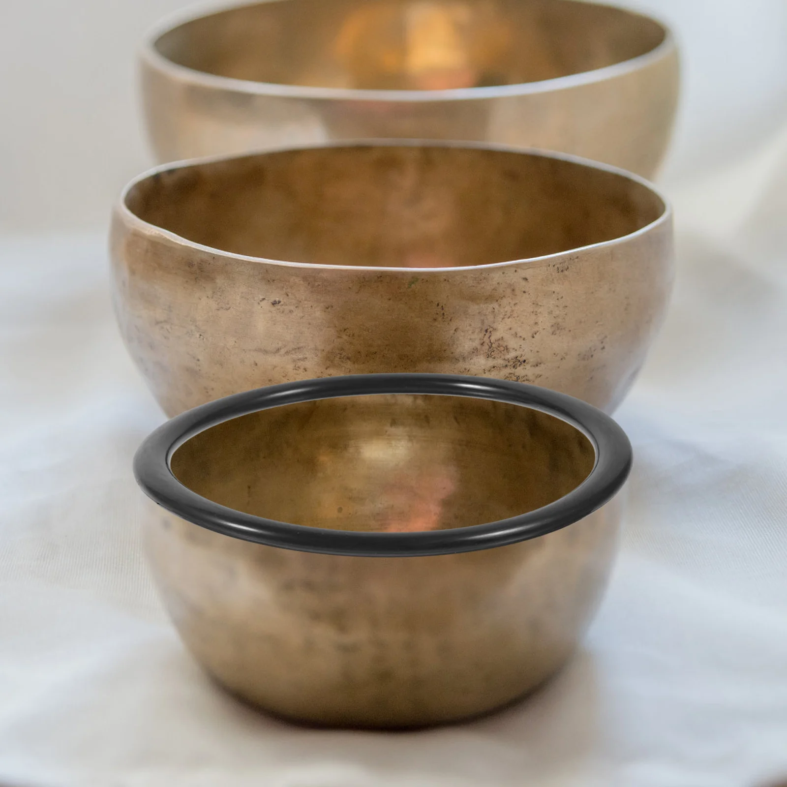 

5 PCS Gasket Crystal Bowl Washer O- Ring Cushion Singing Rubber Meditation O-Ring