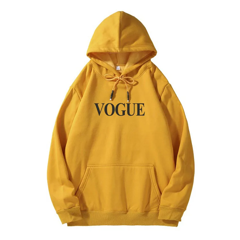 

Autumn and winter love print Harajuku hooded pullover hooded casual clothes