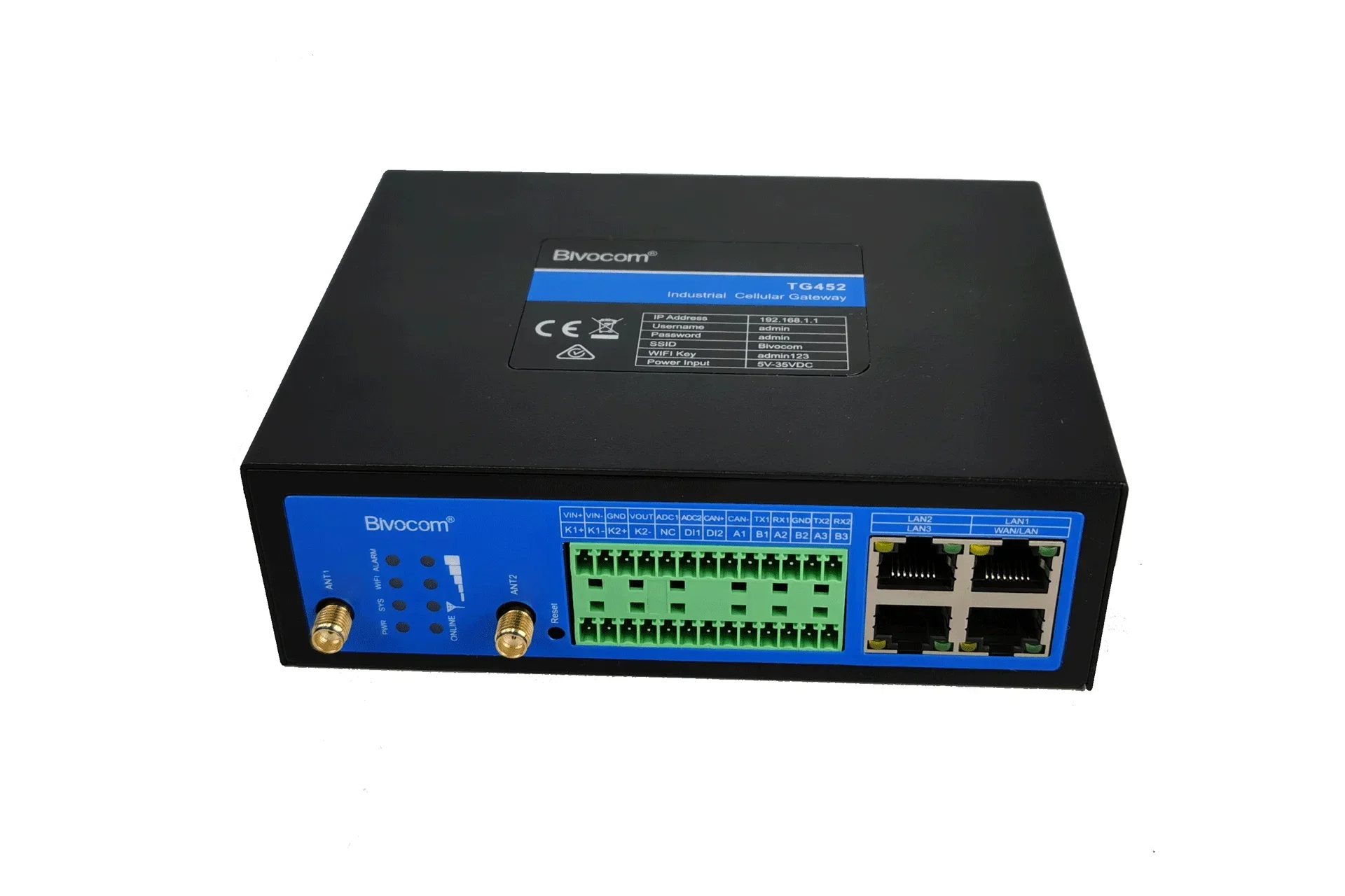 Промышленный 4G RTU с Python программируемый C Node-RED