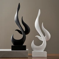 modern abstract sculpture home decoration accessories for living room office decoration decorative statues souvenirs for home