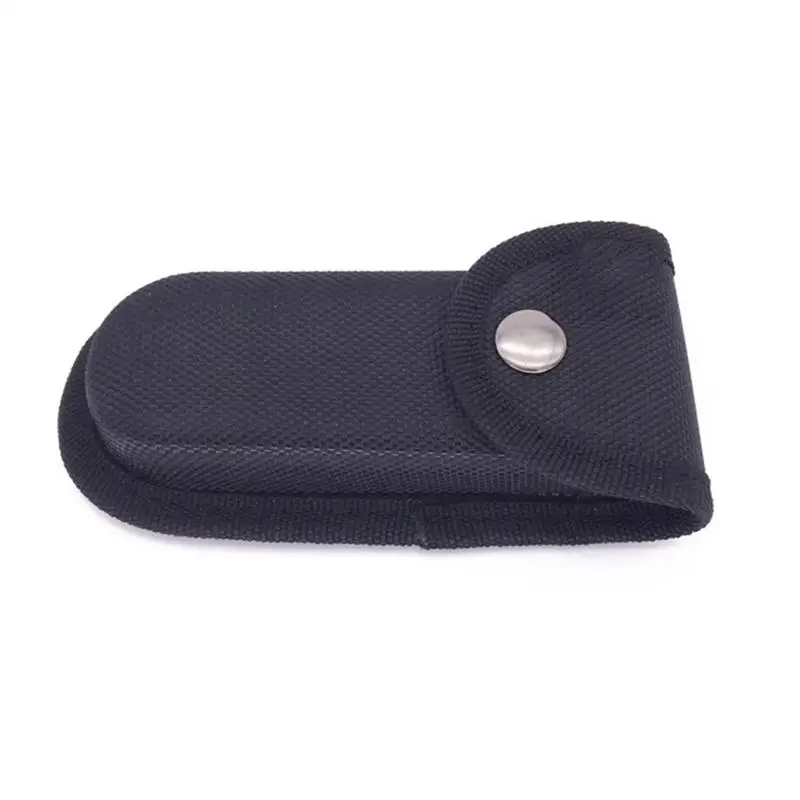 

High Quality Nylon Bag Pocket Cover Portable Collapsible Tool Protector Black Color Easy To Carry Outdoor Hiking Accessories