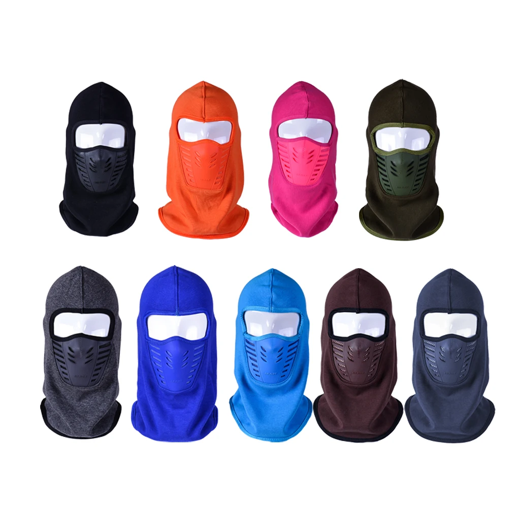 

Gifts for Men Motorcycle Accessories Face Shield Anti-Dust Riding Protective Gear Headwear Simple Color Motor Supplies