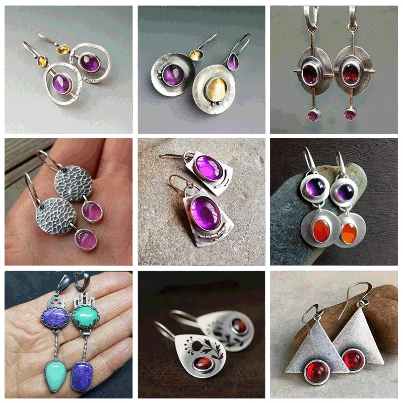 Очаровательные ювелирные изделия фиолетовая искусственная кожа Женская