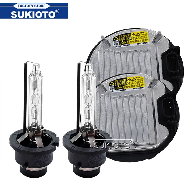 

SUKIOTO D2S D4S Xenon HID Kit 35W 5600K Car Headlight Kit Xenon D2S D2R D4R D4S Ballast Control Unit 85967-45010 85967-02010