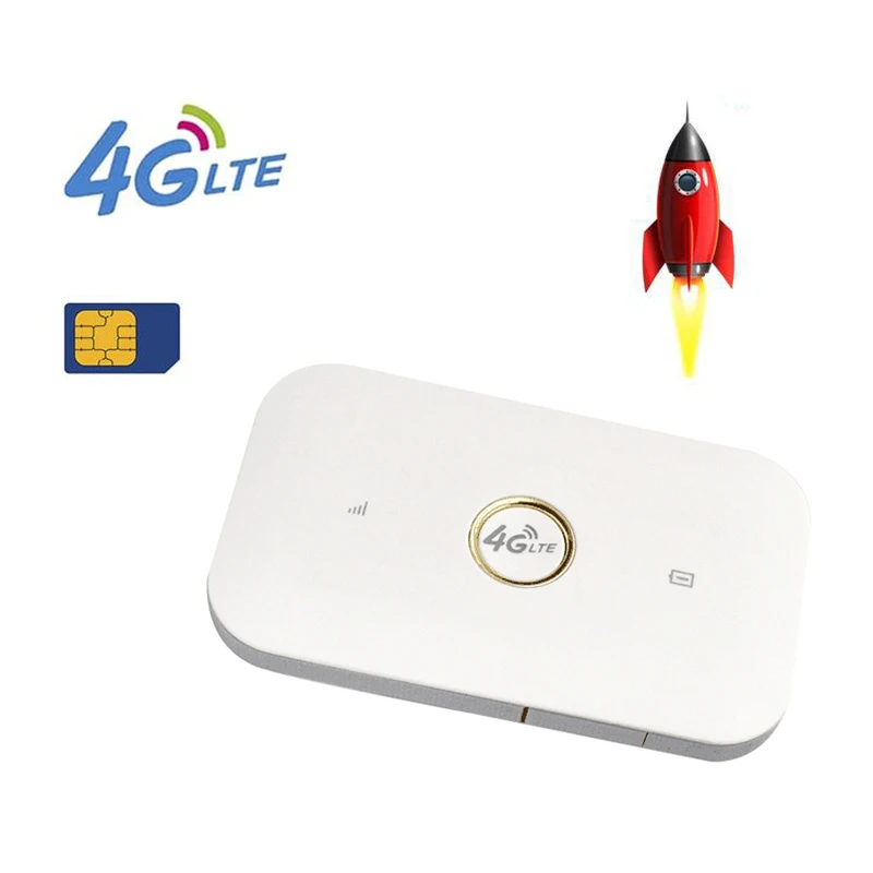 

4G WiFi Router Mini Mobile 150Mbps Wireless Portable Pocket Hotspots With SIM Card Slot For Car Travel 2100mAh High Speed