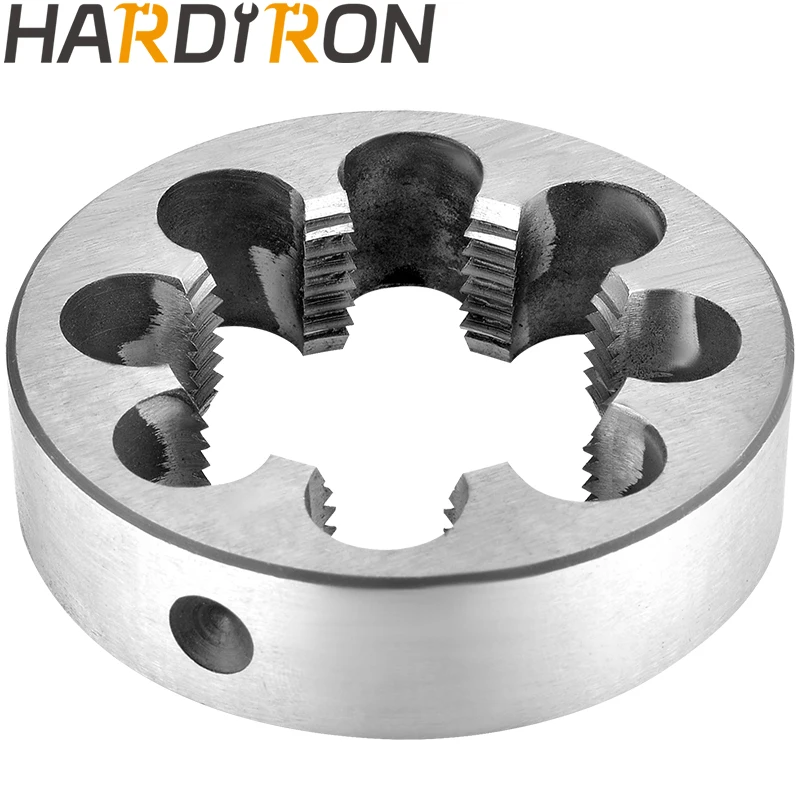 Hardiron Metric M40X1.25 Круглая резьбонарезная матрица M40 x 1 25 Машинная резьба для правой