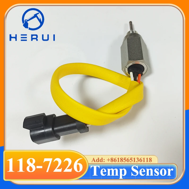 Датчик температуры 118-7226 1187226 152-0649 1520649 Для двигателя грузовика 725 730 735 740 3508 3516 3512