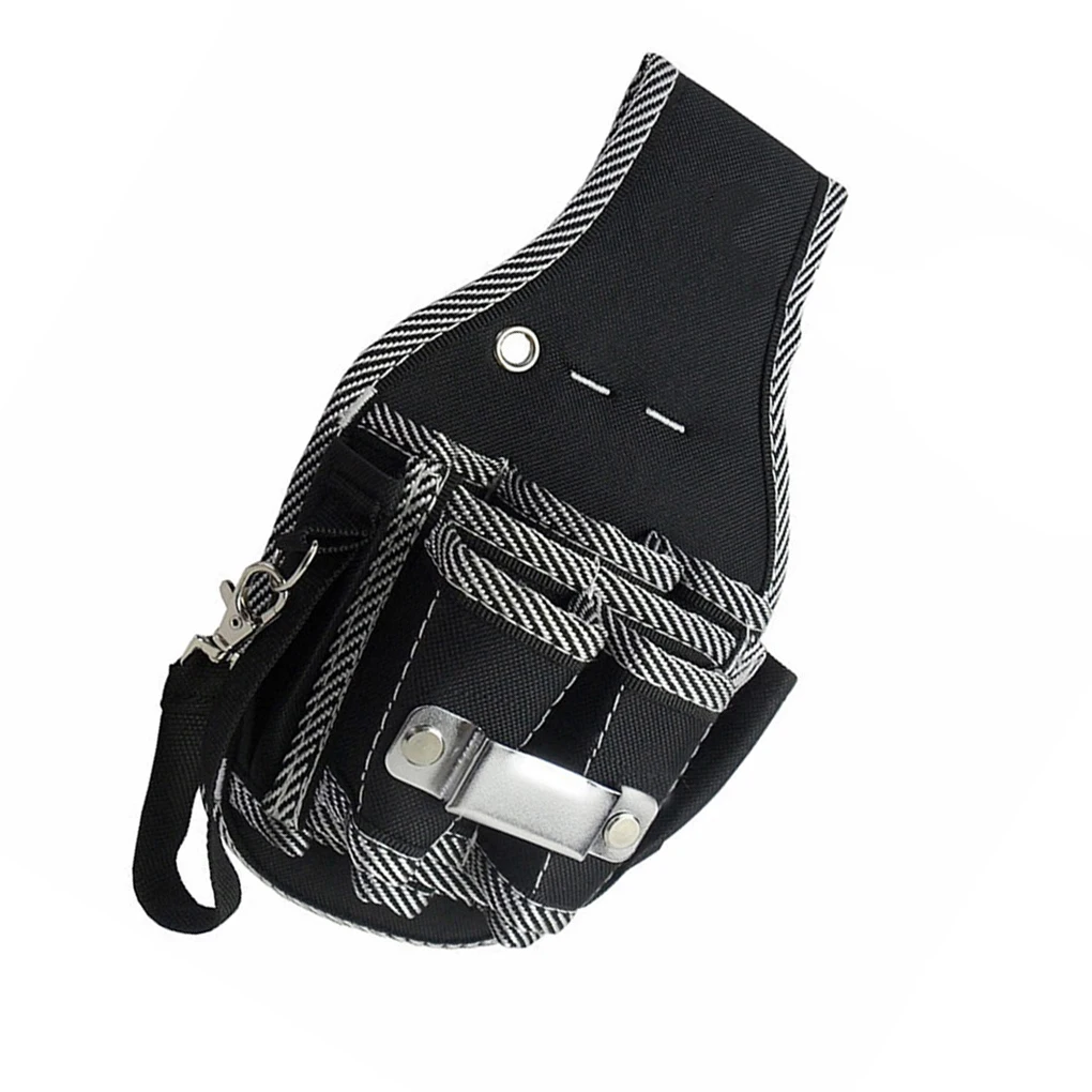

Nylon Electrician Tool Waist Storage Bag Portable Replacement Stylish Men Women 9 Slot Metalworking Organizer Pocket