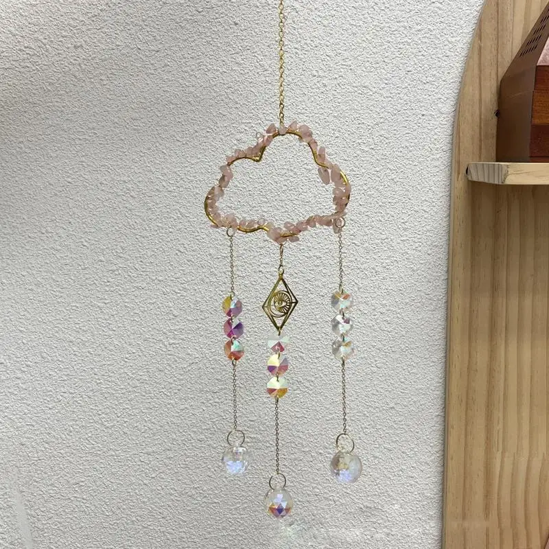 ity tęczowe okna łapacze słońca tęczowy pryzmat łapacz unikalny kształt chmury ekspres do domu wesele wystrój ogrodu