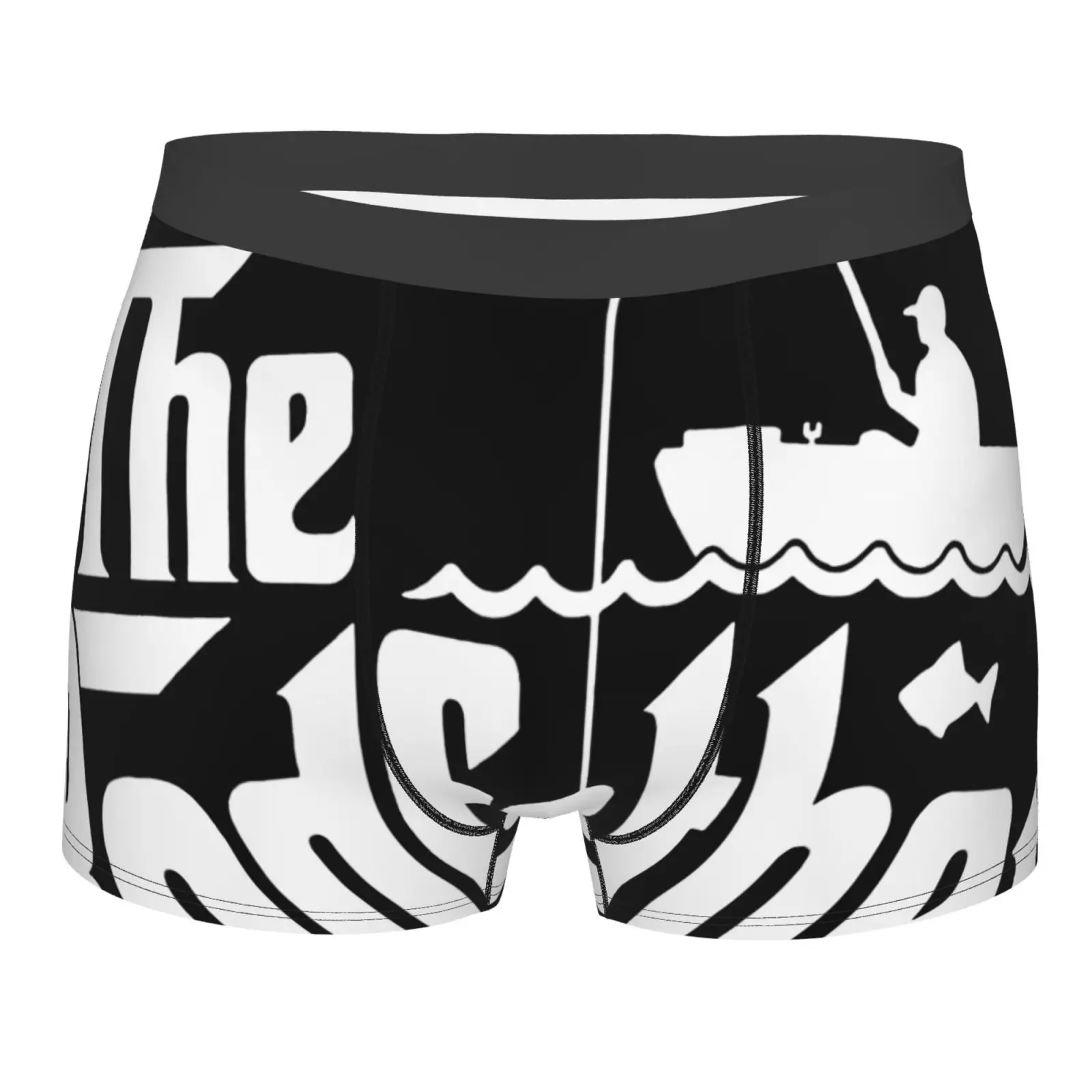 

The Rod Father Fishing Christmas For Men Underwear Polyester For Guys Panties Shorts Male Panties Panties Underwear Men Pocket