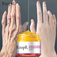 rtopr mango moisturizing hand wax repair exfoliating calluses acid anti aging hand cream treatment scrub hand mask 50g