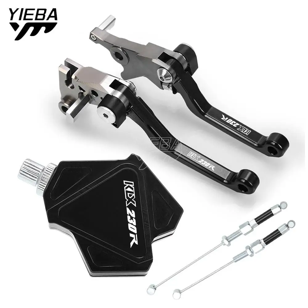 

Short Stunt Clutch Lever Easy Pull Cable System and Brake Clutch Levers FOR KAWASAKI KLX230 KLX 230 2020 Motorcycle Accessories