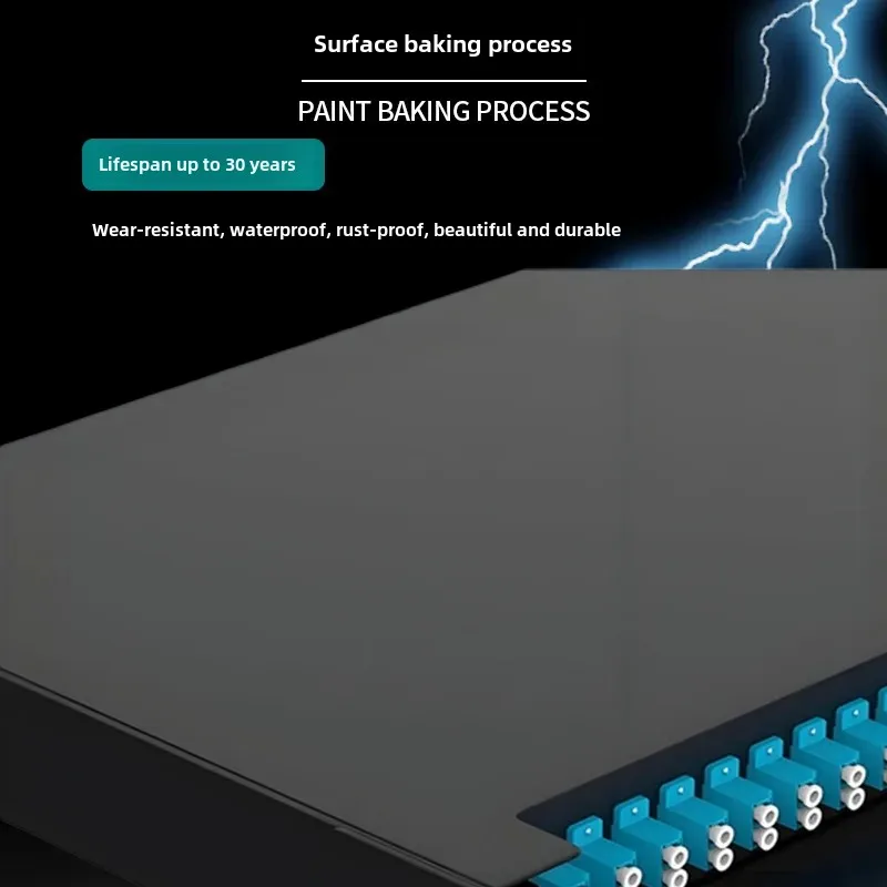 Клеммная коробка для оптоволоконного кабеля в стиле ящика SC/FC/LC/ST Одиночная